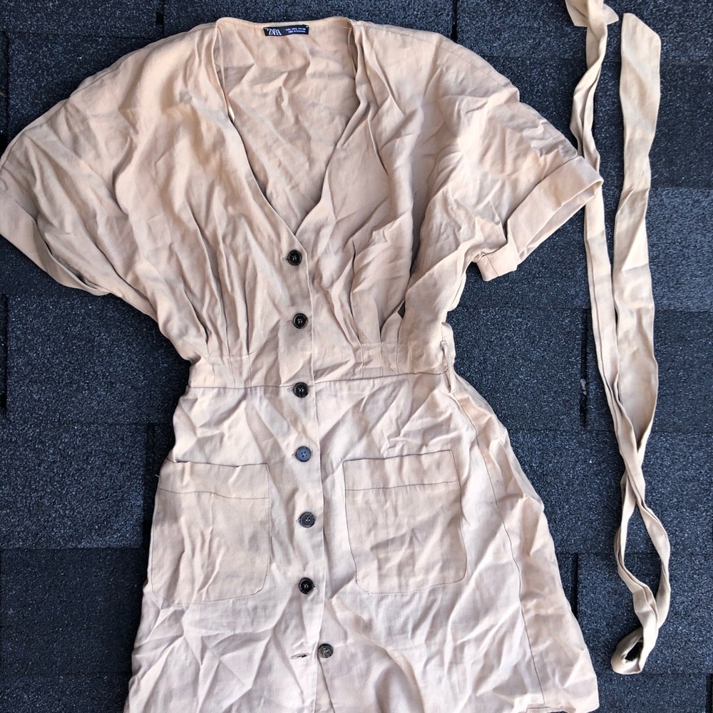Beige Cami dress